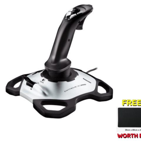 Logitech Extreme 3D Pro Precision Joystick - Black - Zapcart Technology Qatar