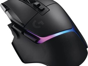 Logitech G502 X PLUS LIGHTSPEED Wireless RGB Gaming Mouse - Optical Mouse with LIGHTFORCE Hybrid Switches, LIGHTSYNC RGB, HERO 25K Gaming Sensor, Compatible with PC - macOS/Windows - Black/White - Zapcart Technology Qatar