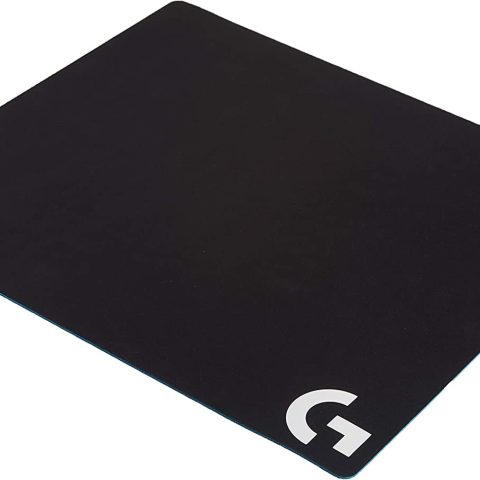 Logitech G640 Cloth Gaming Mouse Pad, Moderate surface friction, Consistent surface texture, Stable, Rollable - Black - Zapcart Technology Qatar