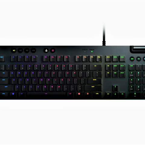 Logitech G813 LIGHTSYNC RGB Mechanical Gaming Keyboard with Low Profile GL key switch - Zapcart Technology Qatar