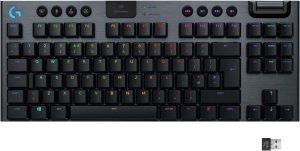 Logitech G913 TKL Tenkeyless LIGHTSPEED Wireless RGB Mechanical Gaming Keyboard Low Profile Switch Options - Zapcart Technology Qatar