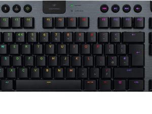 Logitech G913 TKL Tenkeyless LIGHTSPEED Wireless RGB Mechanical Gaming Keyboard Low Profile Switch Options - Zapcart Technology Qatar
