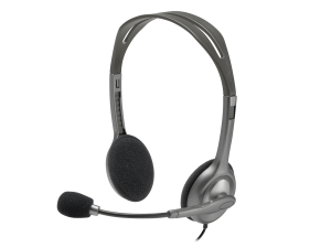 Logitech H110 Stereo Headset 3.5mm dual plug computer headset - Zapcart Technology Qatar
