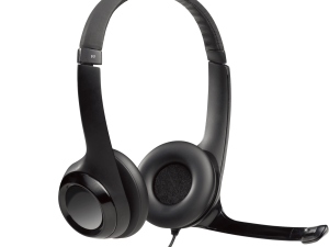 Logitech H390 Wired Headset, Stereo Headphones with Noise-Cancelling Microphone, USB, In-Line Controls, PC/Mac/Laptop - Zapcart Technology Qatar