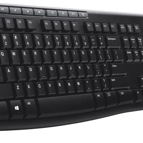 Logitech K270 Wireless Keyboard for Windows, 2.4 GHz Wireless, Full-Size, Number Pad, 8 Multimedia Keys, 2-Year Battery Life, Compatible with PC, Laptop - Zapcart Technology Qatar