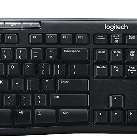 Logitech Media Combo MK200 Full-Size Keyboard and High-Definition Optical Mouse - Zapcart Technology Qatar