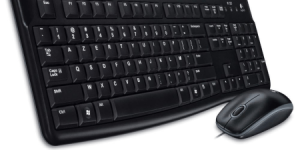 Logitech MK120 Corded Keyboard and Mouse Combo - Zapcart Technology Qatar