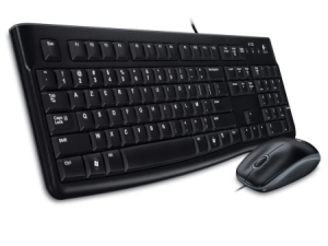 Logitech MK120 Corded Keyboard and Mouse Combo - Zapcart Technology Qatar
