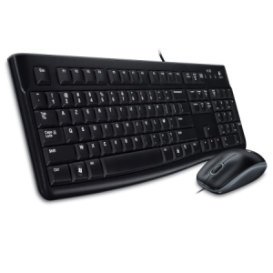 Logitech MK120 Corded Keyboard and Mouse Combo - Zapcart Technology Qatar