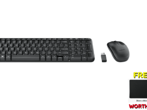 Logitech Mk220 Wireless Keyboard And Mouse Combo Black - Zapcart Technology Qatar