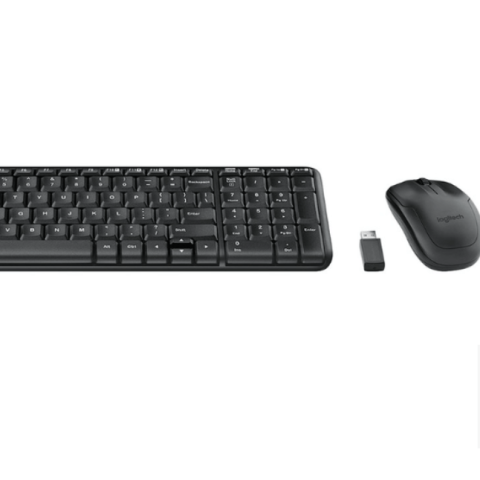 Logitech Mk220 Wireless Keyboard And Mouse Combo Black - Zapcart Technology Qatar
