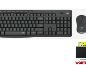 Logitech MK295 Wireless Mouse & Keyboard Combo with SilentTouch Technology - Zapcart Technology Qatar