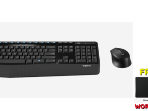 Logitech MK345 Wireless Combo Full-Sized Keyboard with Palm Rest and Comfortable Right-Handed Mouse - Zapcart Technology Qatar