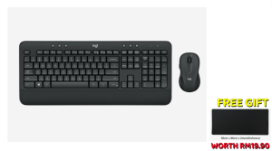 Logitech MK545 Advanced Wireless Keyboard and Mouse Combo - Zapcart Technology Qatar