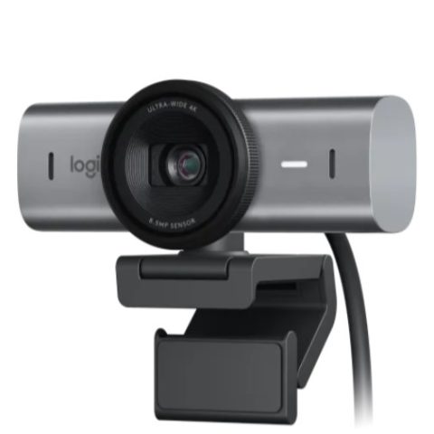 LOGITECH MX Brio 4K Ultra HD Collaboration and Streaming Webcam - Zapcart Technology Qatar