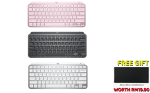 Logitech MX Keys Mini Minimalist Wireless Illuminated Keyboard - Zapcart Technology Qatar