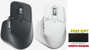 Logitech MX Master 3S - Wireless Performance Mouse with Ultra-fast Scrolling, Ergo, 8K DPI, Track on Glass, Quiet Clicks - Zapcart Technology Qatar