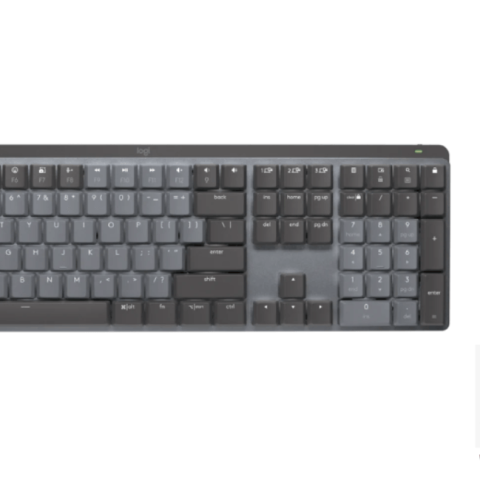 Logitech MX Mechanical Wireless Illuminated Performance Keyboard, Clicky Switches, Backlit Keys, Bluetooth, USB-C, macOS, Windows, Linux, iOS, Android, Metal - Zapcart Technology Qatar