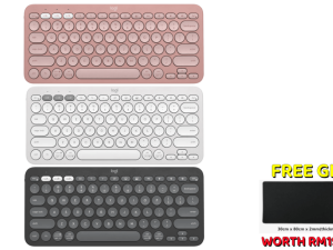LOGITECH PEBBLE KEYS 2 K380S Slim, minimalist Bluetooth® keyboard with customizable keys. - Zapcart Technology Qatar