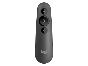 Logitech R500s Laser Presentation Remote Clicker with Dual Connectivity Bluetooth or USB for Powerpoint, Keynote, Google Slides, Wireless Presenter - Zapcart Technology Qatar