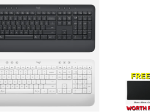 Logitech Signature K650 Comfort Full-Size Wireless Keyboard with Wrist Rest - Zapcart Technology Qatar