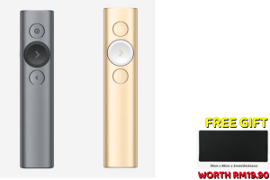 Logitech Spotlight Presentation Remote - Advanced Digital Highlighting with Bluetooth, Universal Presenter Clicker, 30M Range and Quick Charging - Zapcart Technology Qatar
