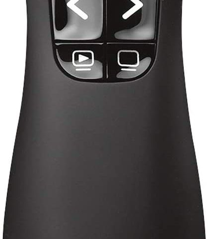 Logitech Wireless Presenter R400, Wireless Presentation Remote Clicker with Laser Pointer - Zapcart Technology Qatar