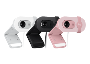 LOGTIECH BRIO 100 Full HD 1080p webcam with auto-light balance, integrated privacy shutter, and built-in mic. - Zapcart Technology Qatar