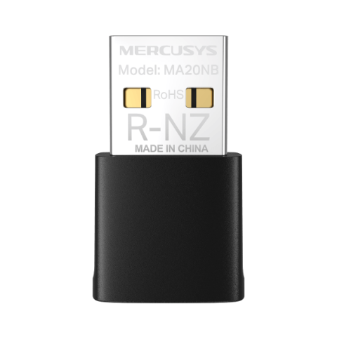 Mercusys MA20NB AC650 Nano Wi-Fi Bluetooth USB Adapter - Zapcart Technology Qatar