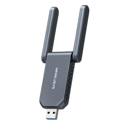 Mercusys MA37BEH BE6500 Wi-Fi 7 High-Gain Wireless USB Adapter - Zapcart Technology Qatar