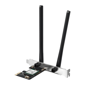Mercusys MA80XE AX3000 Wi-Fi 6 Bluetooth 5.3 PCIe Adapter - Zapcart Technology Qatar