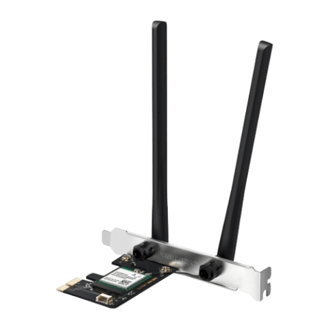 Mercusys MA80XE AX3000 Wi-Fi 6 Bluetooth 5.3 PCIe Adapter - Zapcart Technology Qatar