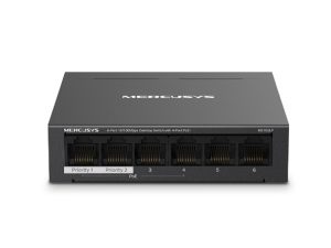 MERCUSYS MS106LP 6-Port 10/100Mbps Desktop Switch with 4-Port PoE+ - Zapcart Technology Qatar