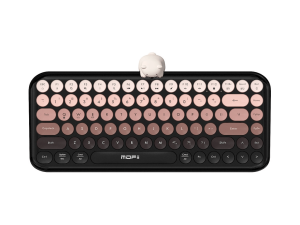 MOFII ANN Wireless Keyboard Dual Mode Bluetooth PC/Office Laptop Desktop-Coffee Black - Zapcart Technology Qatar