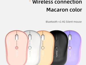 MOFII SM395AG / M5DM Dual Mode 2.4Ghz + Bluetooth 5.0 Wireless Mouse With Midsize Comfortable Design - Zapcart Technology Qatar