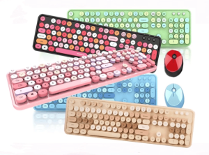 MOFII (SWEET MIXED-BLACK)-2.4GHZ WIRELESS KEYBOARD MOUSE COMBO - Zapcart Technology Qatar