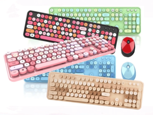 MOFII (SWEET MIXED-BLACK)-2.4GHZ WIRELESS KEYBOARD MOUSE COMBO - Zapcart Technology Qatar