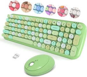 MOFII(CANDY MIX-GREEN)-2.4GHZ WIRELESS KEYBOARD MOUSE COMBO - Zapcart Technology Qatar
