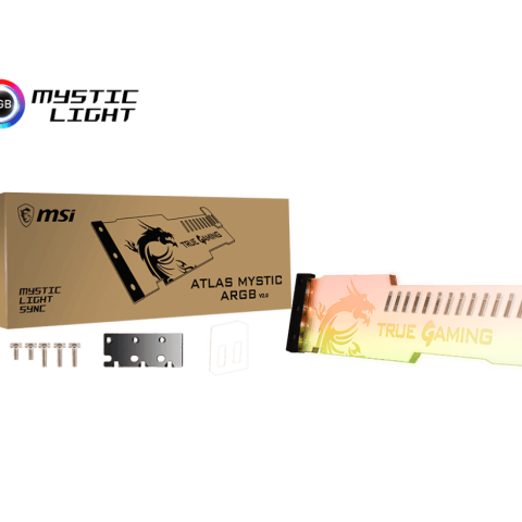 MSI ATLAS MYSTIC ARGB Graphics Card Holder - Zapcart Technology Qatar