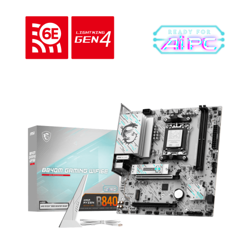 MSI B840M GAMING WIFI6E Motherboard - Zapcart Technology Qatar