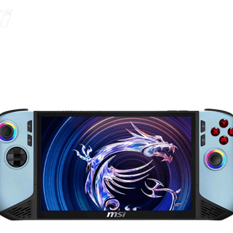 MSI Claw 8 AI+ Glacier Blue Edition A2VM-248 Gaming Handheld (CU7-258V, 32GB D5, 1TB PCIe, Intel Arc, 8" FHD+, W11) - Zapcart Technology Qatar