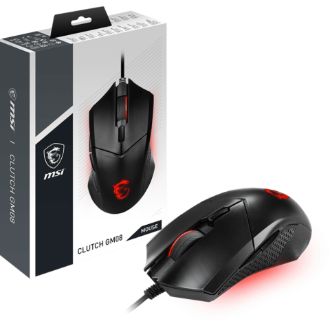 MSI CLUTCH GM08 GAMING Mouse - Zapcart Technology Qatar