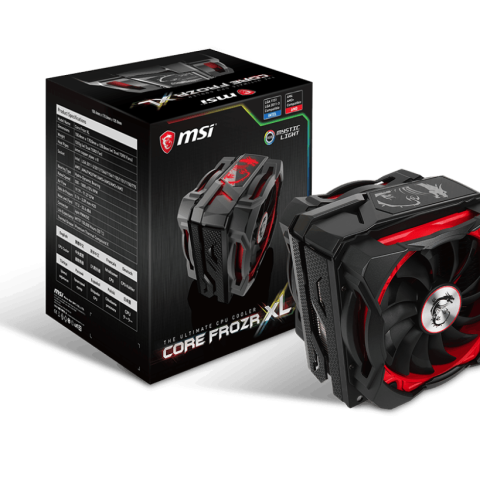 MSI CORE FROZR XL CPU COOLER (12CM TORX FAN X2) - Zapcart Technology Qatar