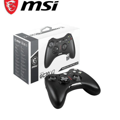 MSI Force GC30 V2 WIRELESS GAMING CONTROLLER - BLACK - Zapcart Technology Qatar
