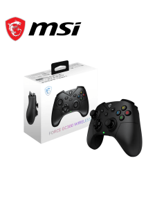 MSI FORCE GC300 WIRELESS Rechargeable Dual Vibration Gaming Controller for PC and Android - Zapcart Technology Qatar