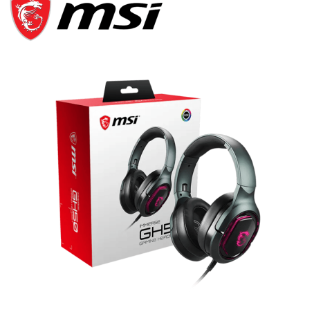 MSI Immerse GH50 Wired Gaming Headset, 7.1 Surround Sound - Zapcart Technology Qatar