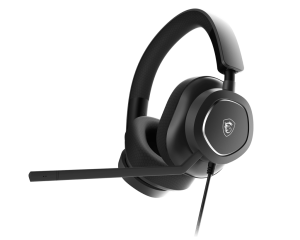 MSI Maestro 300 Gaming Headset – 40mm Neodymium Drivers, Unidirectional (Cardioid) Mic, Lightweight Comfort, Cross Platform Connectivity - Zapcart Technology Qatar