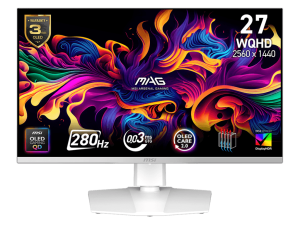 MSI MAG 272QPW QD-OLED X28 2560x1440 (WQHD) QD-OLED 280Hz 26.5" Flat Gaming Monitor - Zapcart Technology Qatar