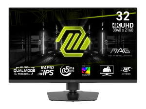 MSI MAG 322URDF E16 Dual Mode 3840 x 2160 (UHD) 160Hz/1920 x 1080 (FHD) 320Hz 31.5" Flat Gaming Monitor - Zapcart Technology Qatar