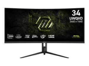 MSI MAG 342CQRF E20 3440x1440 (UWQHD) 200Hz Gaming Monitor - Zapcart Technology Qatar